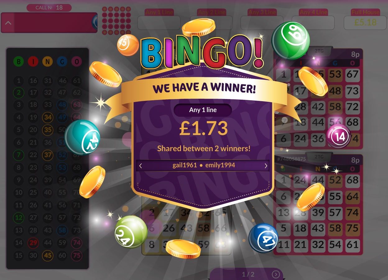 playing bingo online winnings irs
